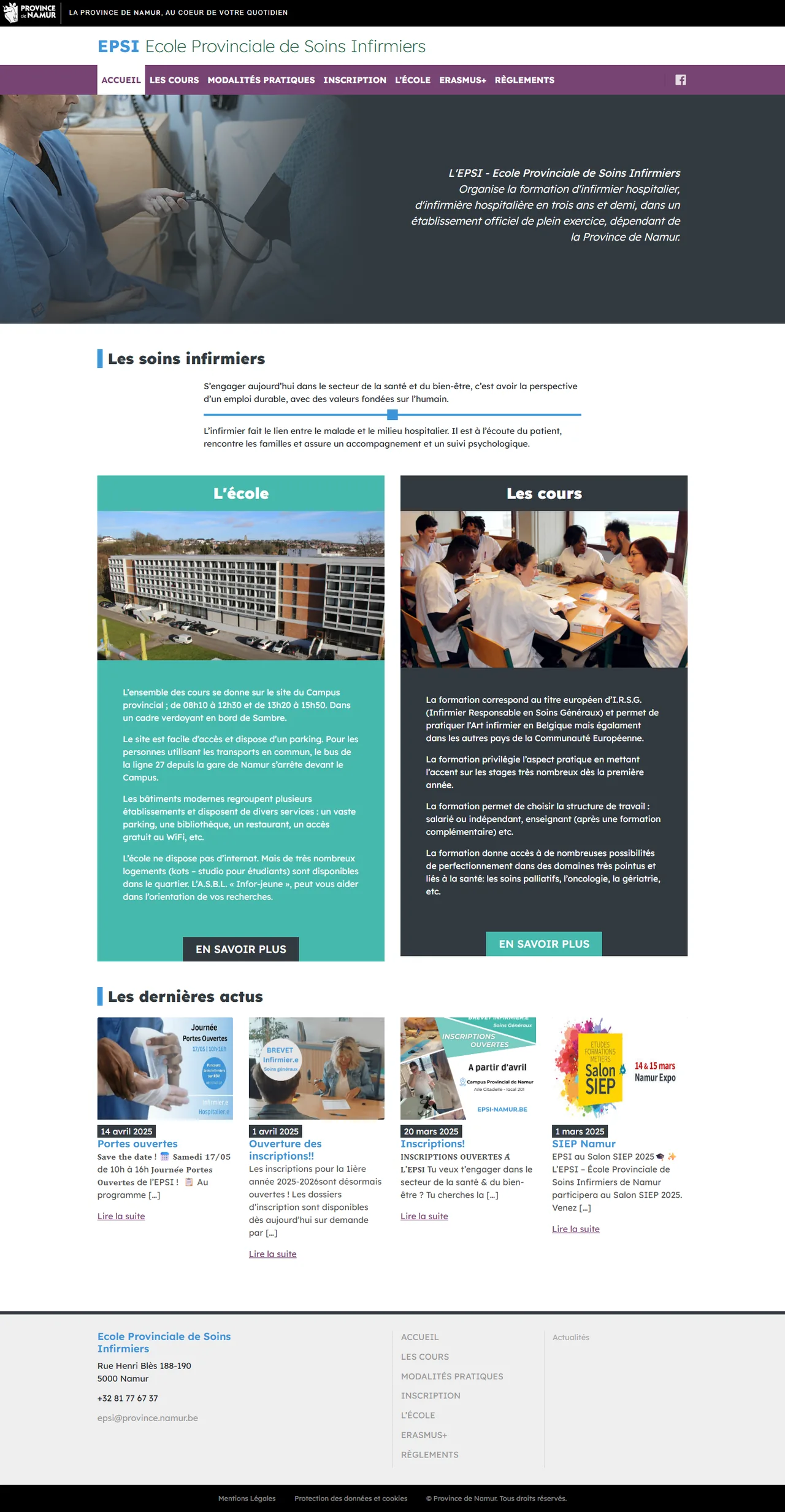 EPSI : Accueil
