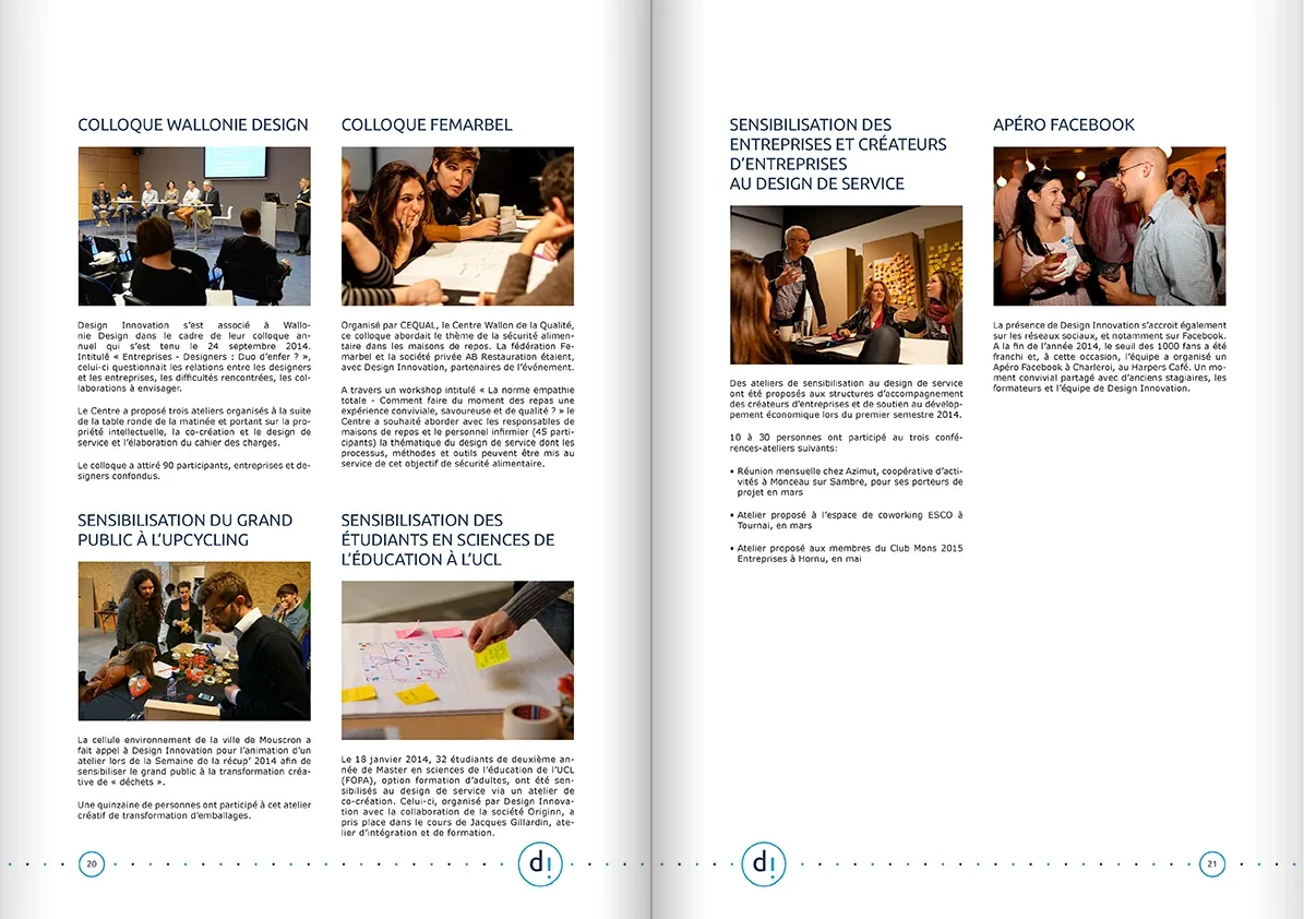 Rapport d'activités 2014 : Colloques et sensibilisation